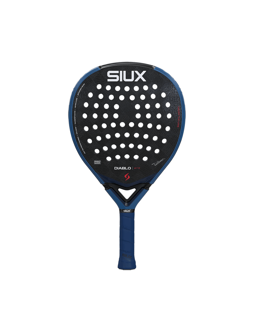 Siux Diablo Pro 2026 Royal Blue Padel Racket - Playing Padel