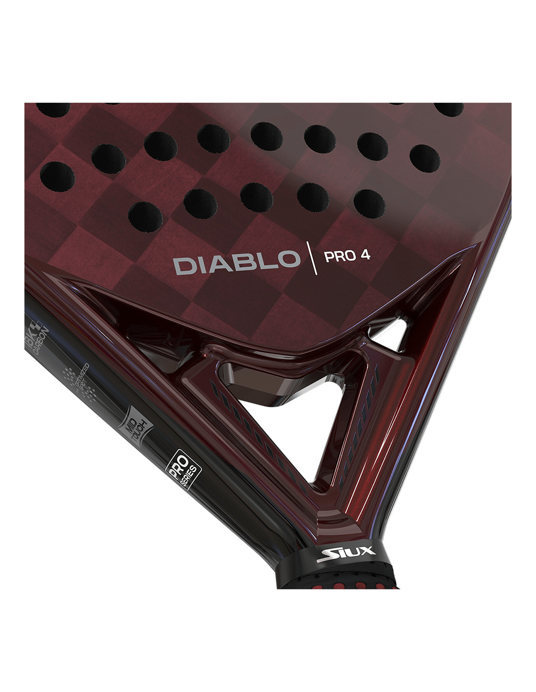Siux Diablo Pro 4 Padel Racket - Playing Padel