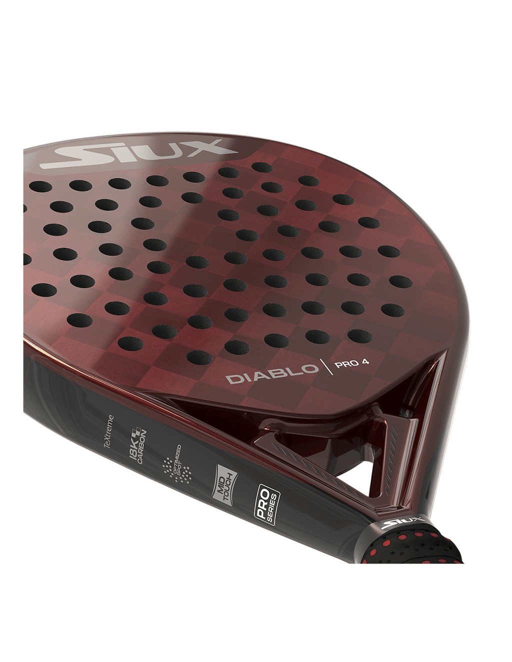 Siux Diablo Pro 4 Padel Racket - Playing Padel