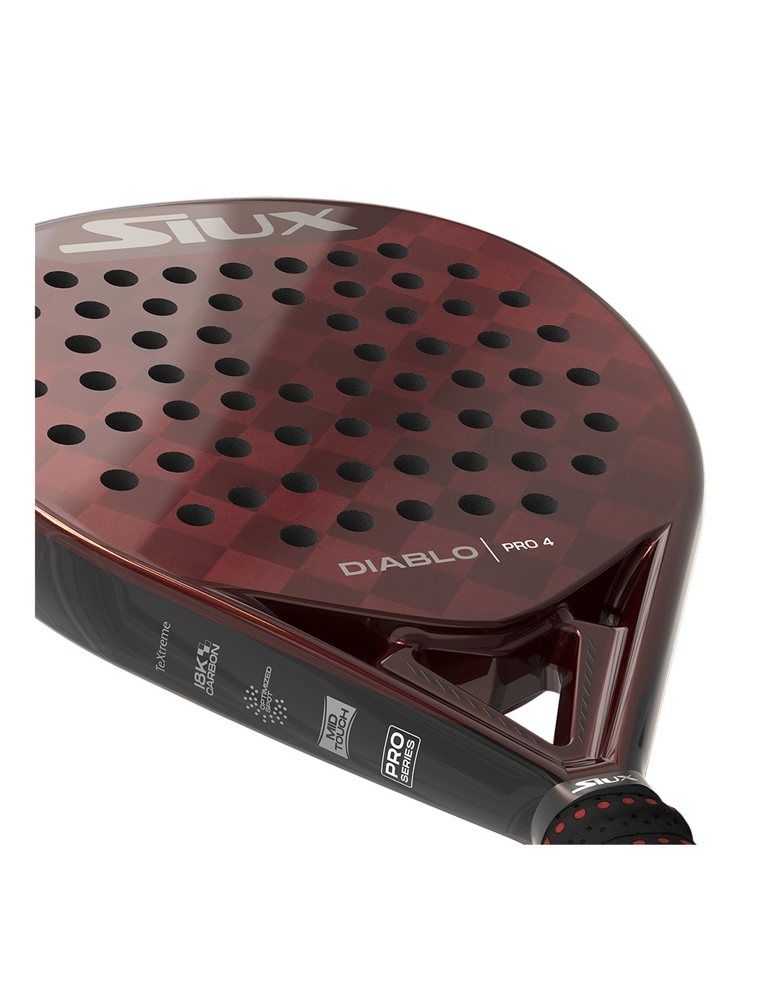 Siux Diablo Pro 4 Padel Racket - Playing Padel