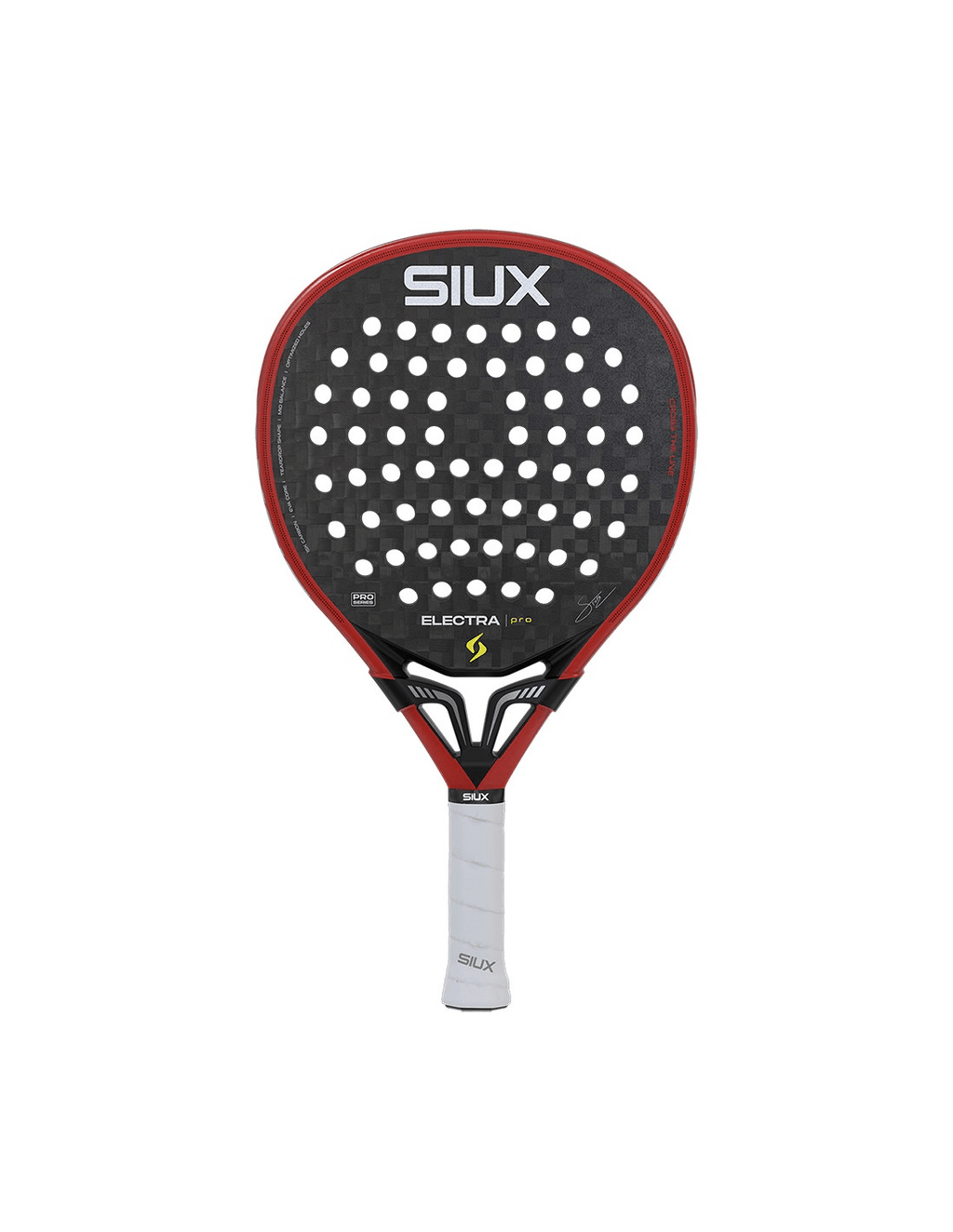 Siux Electra Pro 2026 Fire Red Padel Racket - Playing Padel