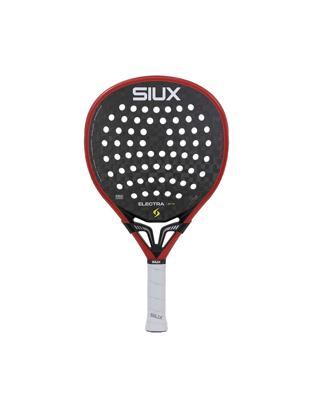 Siux Electra Pro 2026 Fire Red Padel Racket - Playing Padel