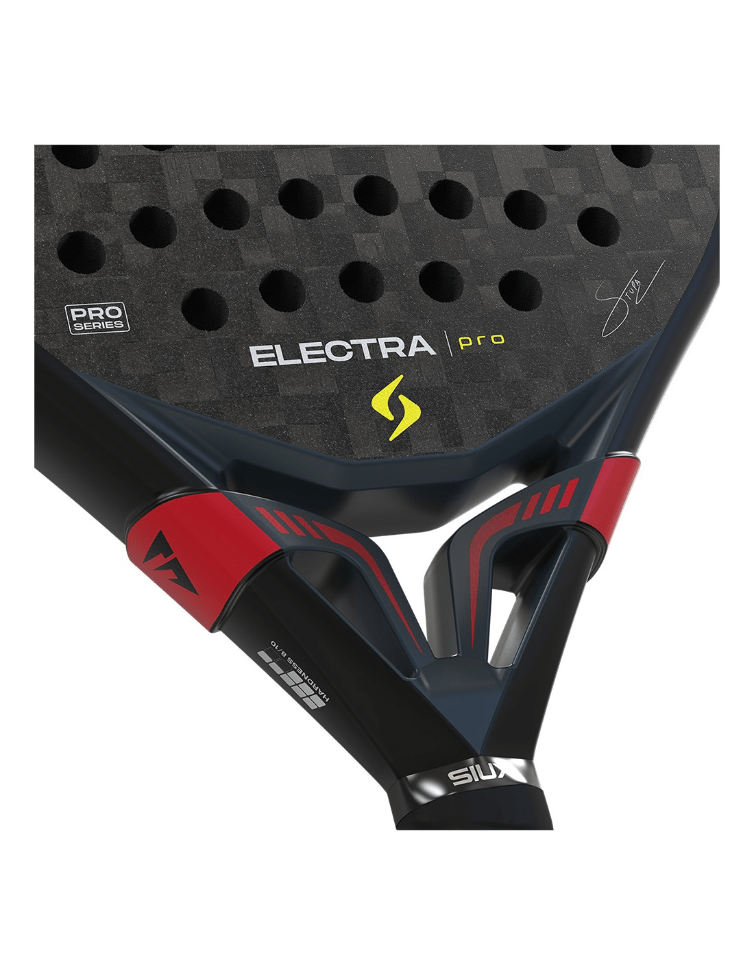 Siux Electra Pro 2026 Shadow Red Padel Racket - Playing Padel