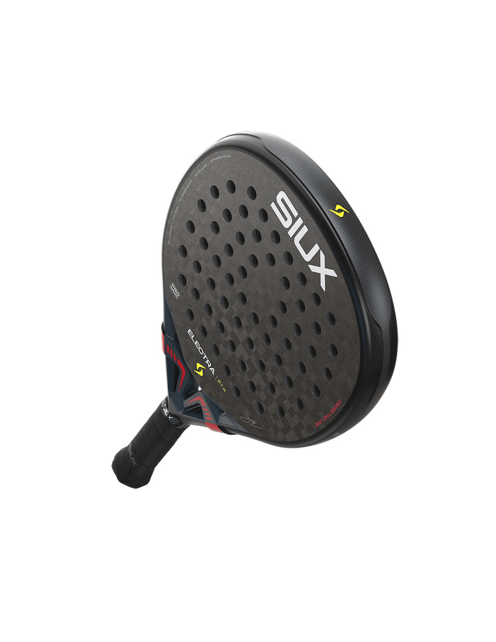 Siux Electra Pro 2026 Shadow Red Padel Racket - Playing Padel