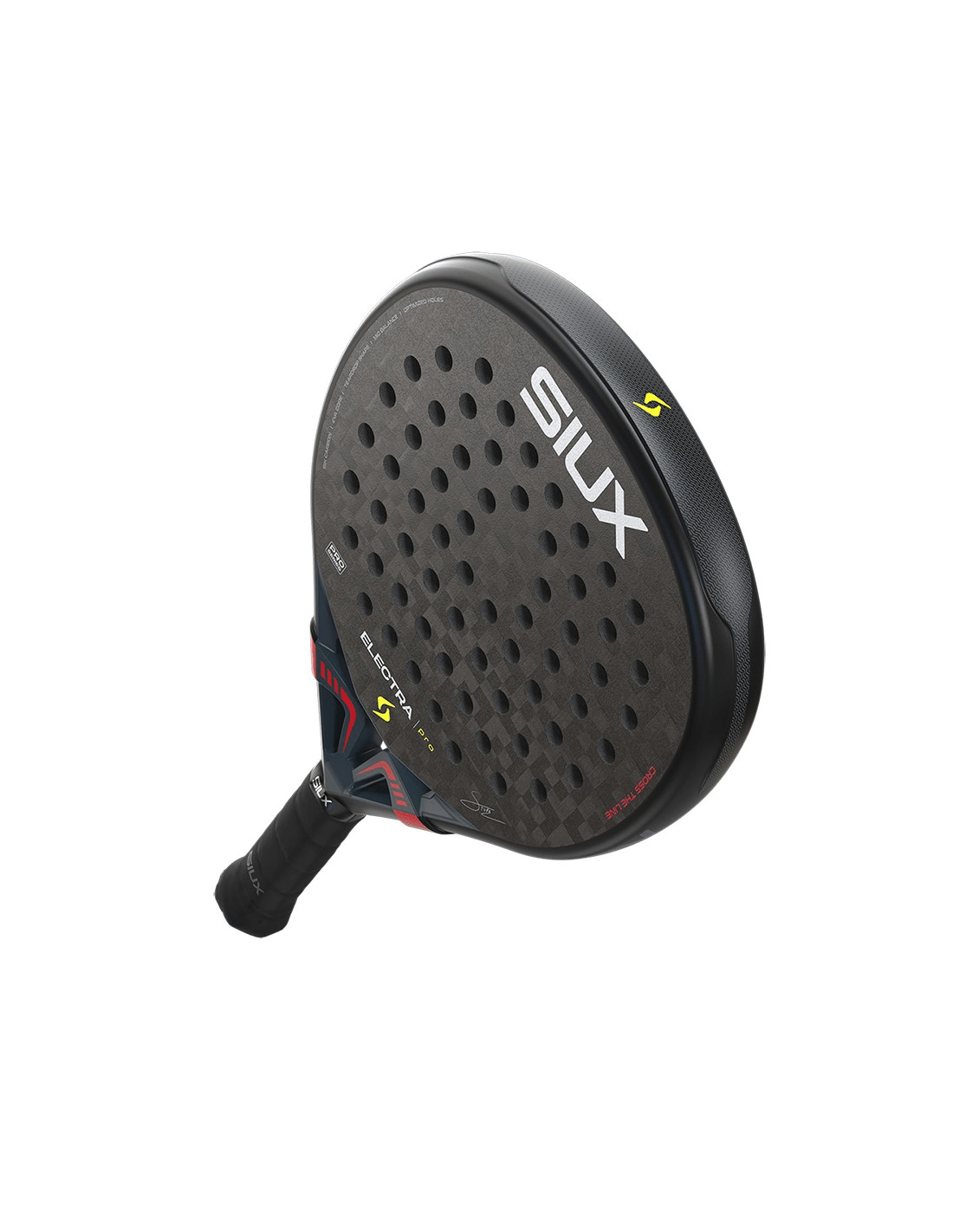 Siux Electra Pro 2026 Shadow Red Padel Racket - Playing Padel