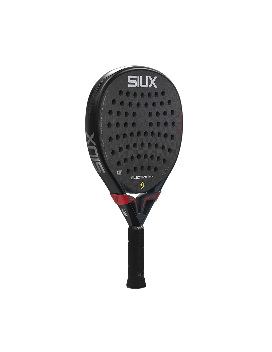 Siux Electra Pro 2026 Shadow Red Padel Racket - Playing Padel