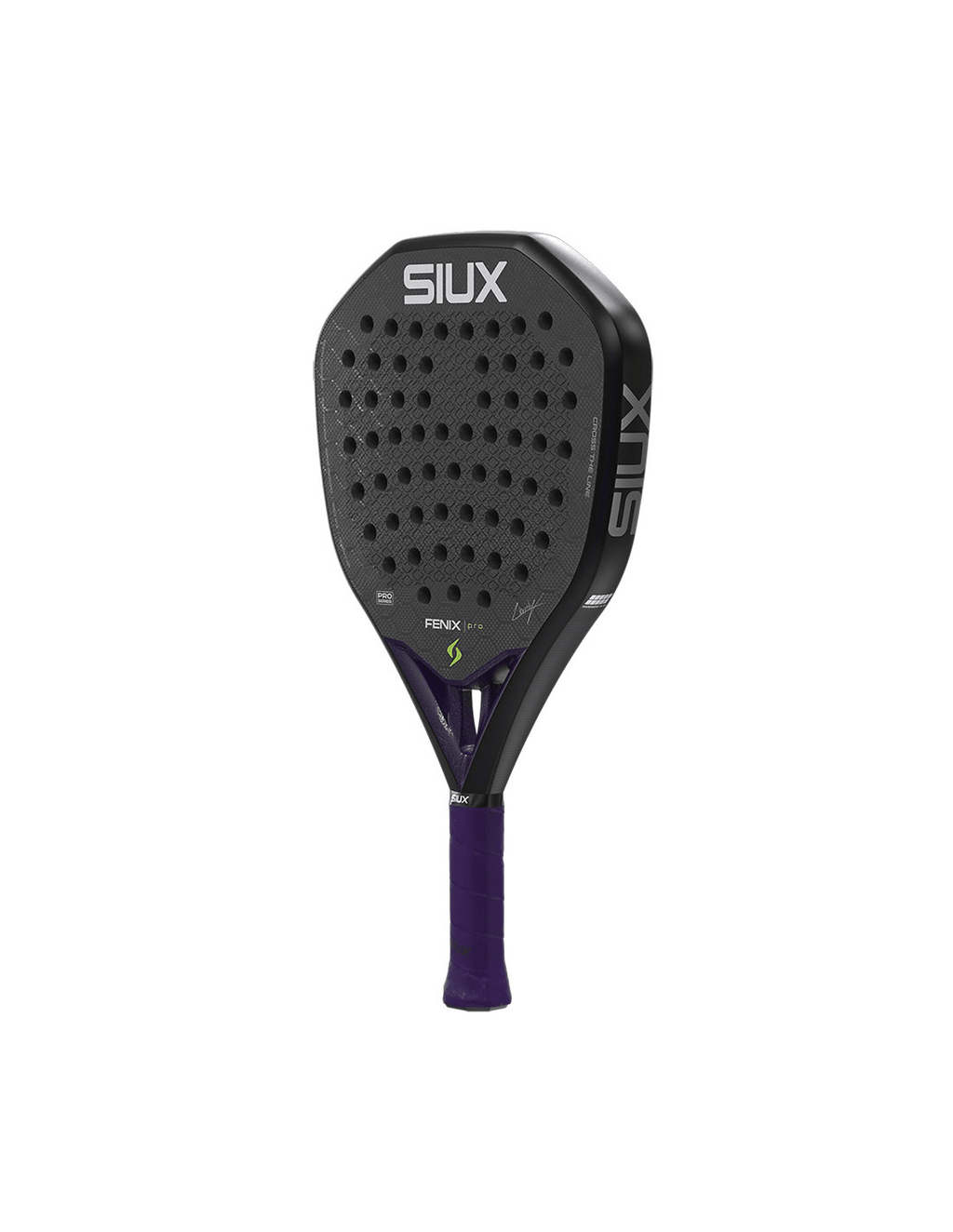 Siux Fenix Pro 2026 Black Padel Racket - Playing Padel