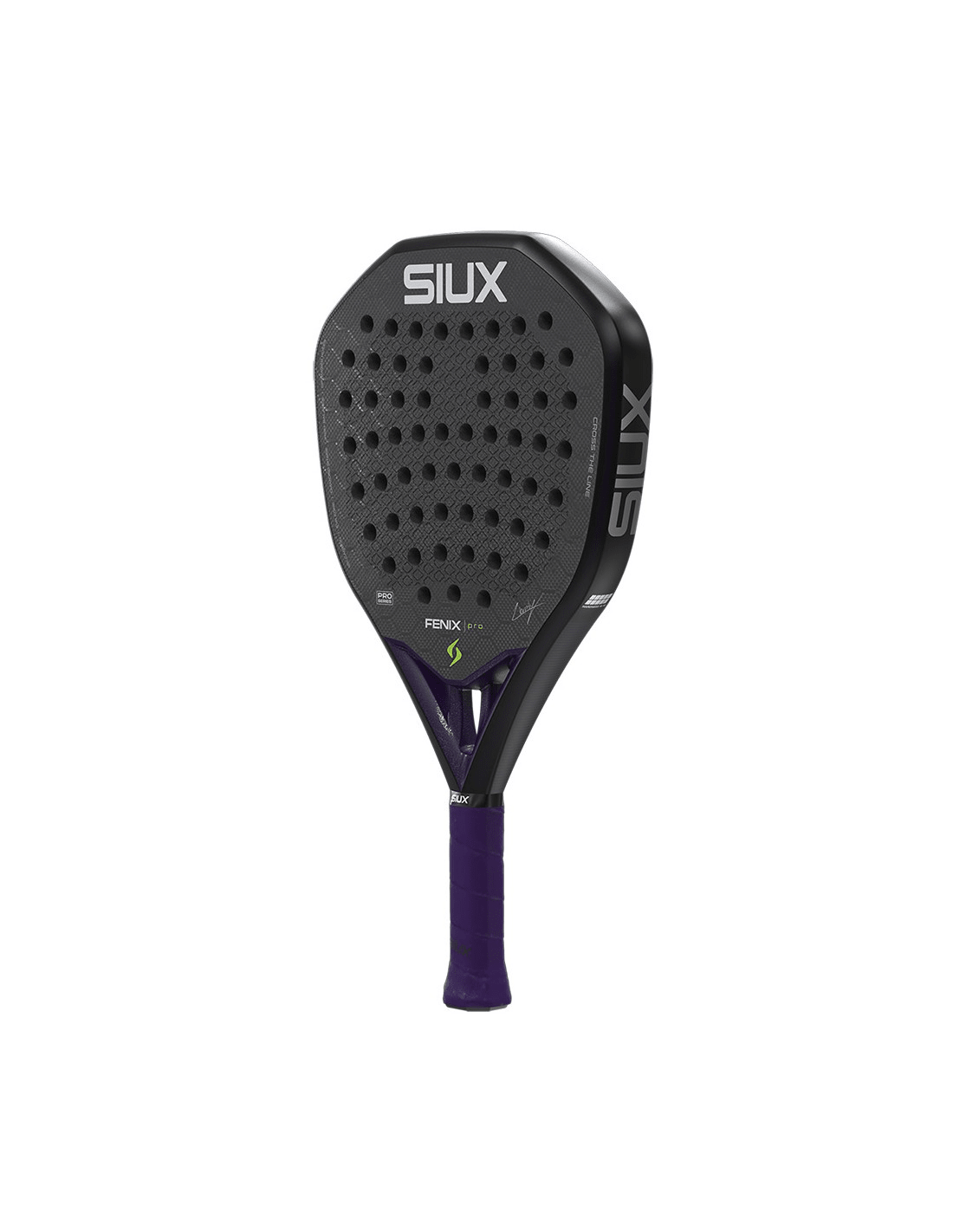 Siux Fenix Pro 2026 Black Padel Racket - Playing Padel