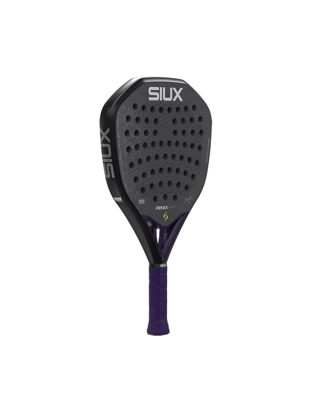 Siux Fenix Pro 2026 Black Padel Racket - Playing Padel