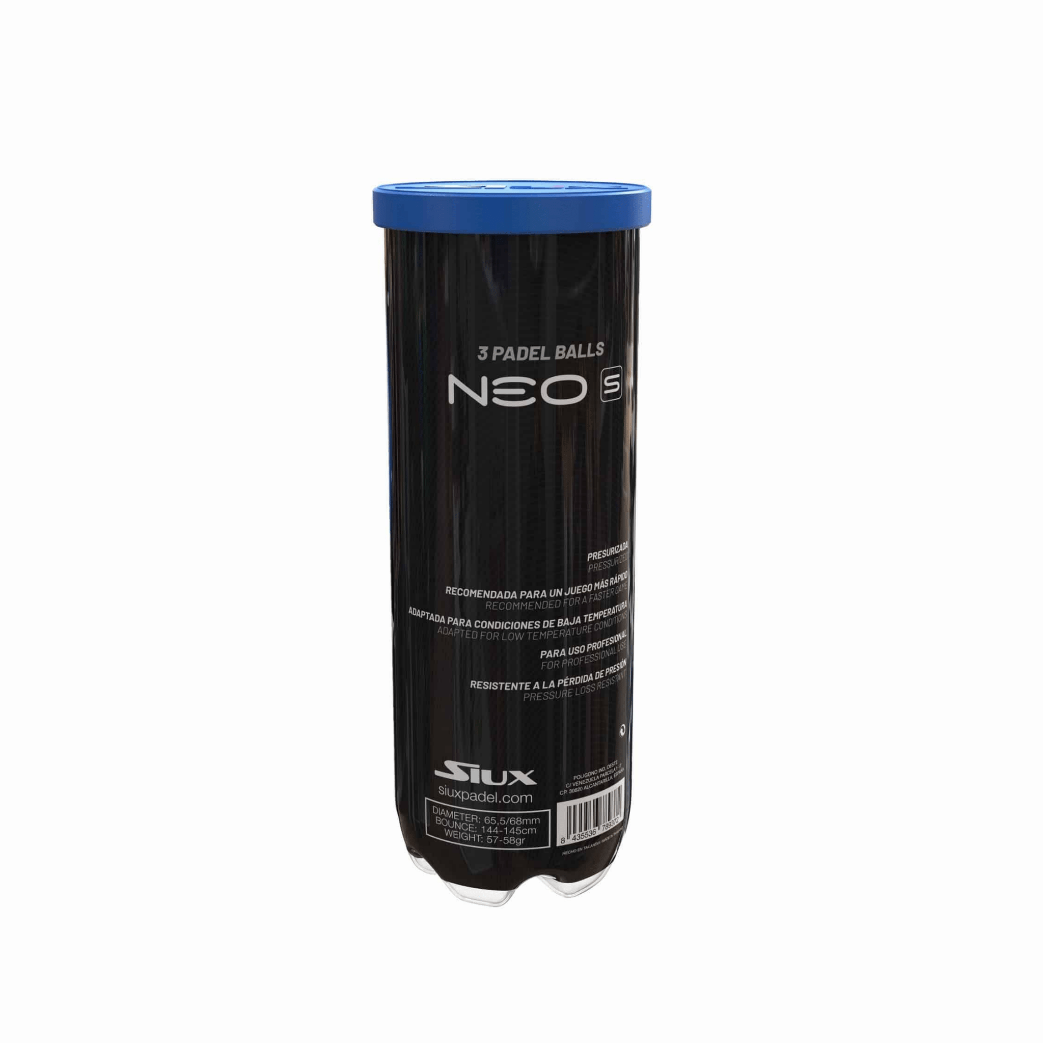 Siux Neo Speed (3 Padel Balls 1 x 3) - Playing Padel