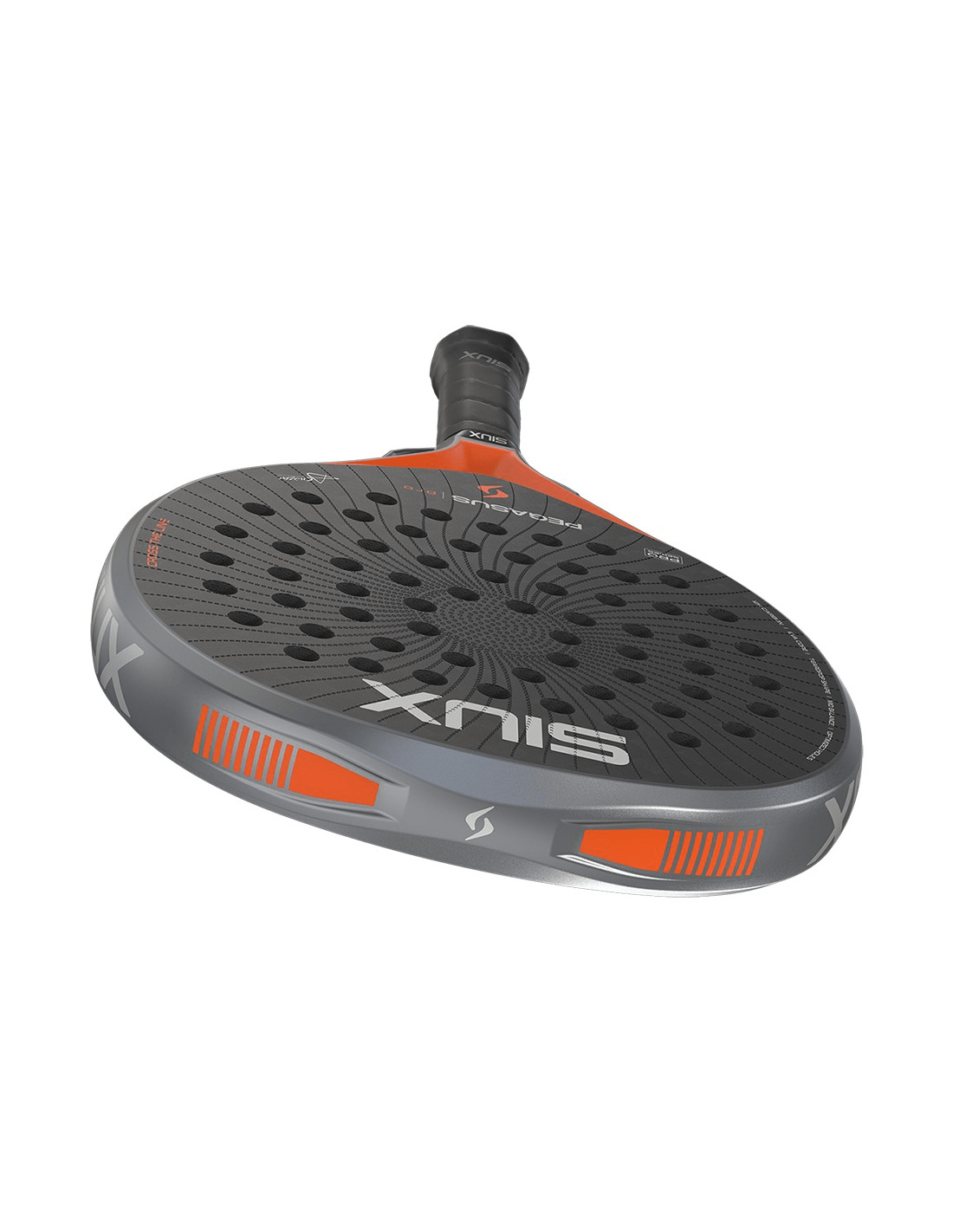 Siux Pegasus Pro 2026 Lava Orange Padel Racket - Playing Padel