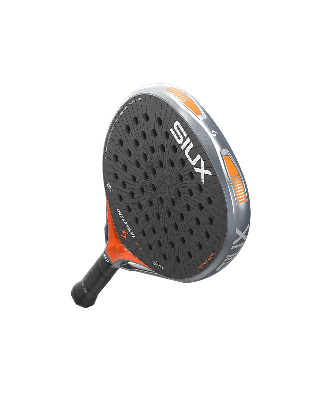 Siux Pegasus Pro 2026 Lava Orange Padel Racket - Playing Padel
