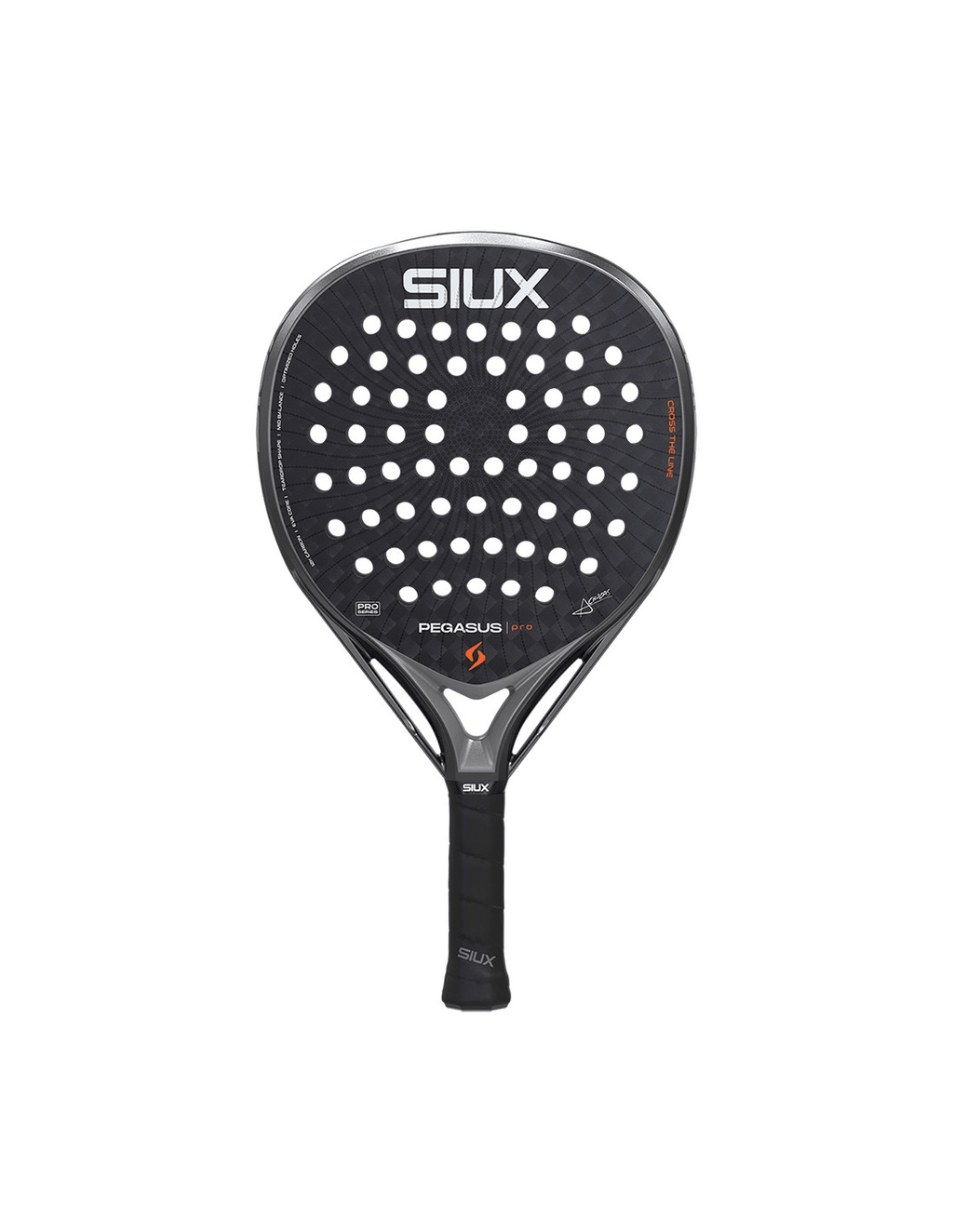 Siux Pegasus Pro 2026 Storm Grey Padel Racket - Playing Padel