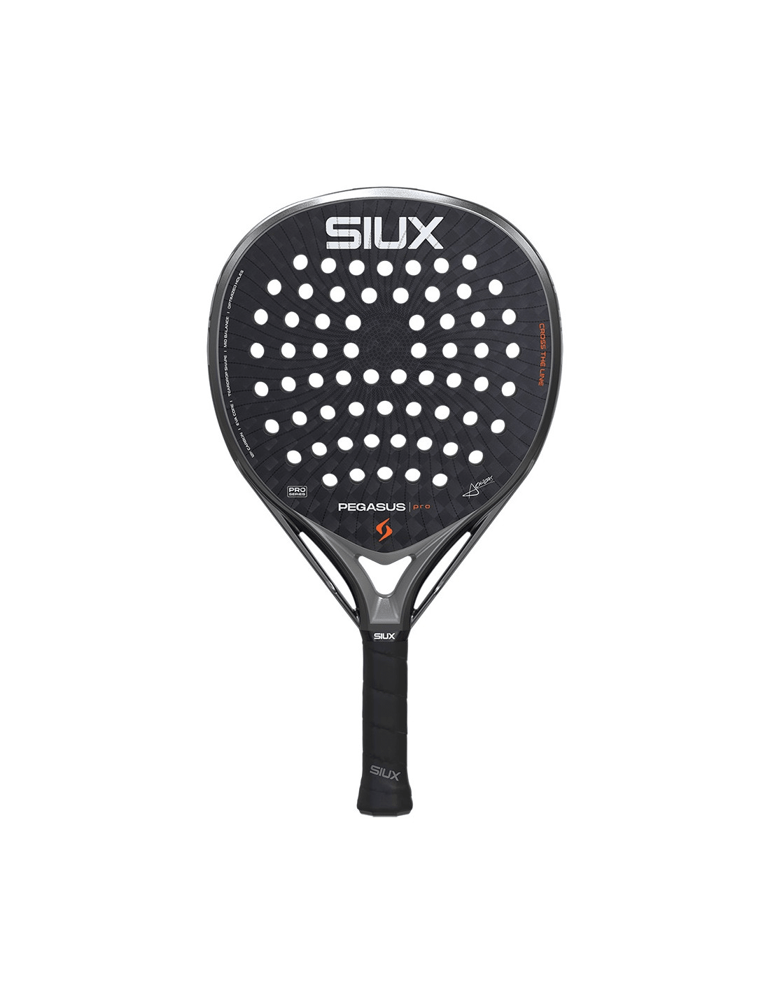 Siux Pegasus Pro 2026 Storm Grey Padel Racket - Playing Padel