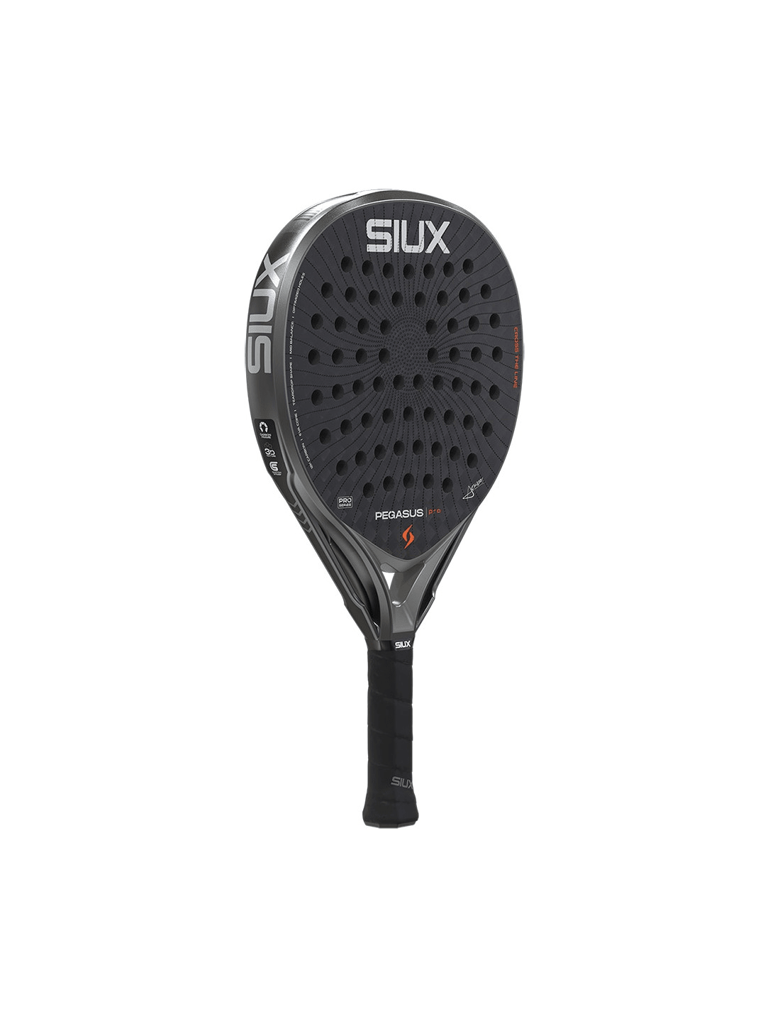 Siux Pegasus Pro 2026 Storm Grey Padel Racket - Playing Padel
