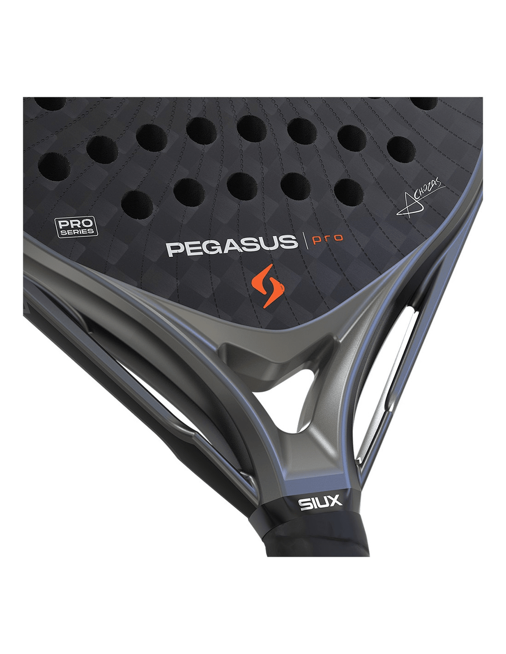 Siux Pegasus Pro 2026 Storm Grey Padel Racket - Playing Padel