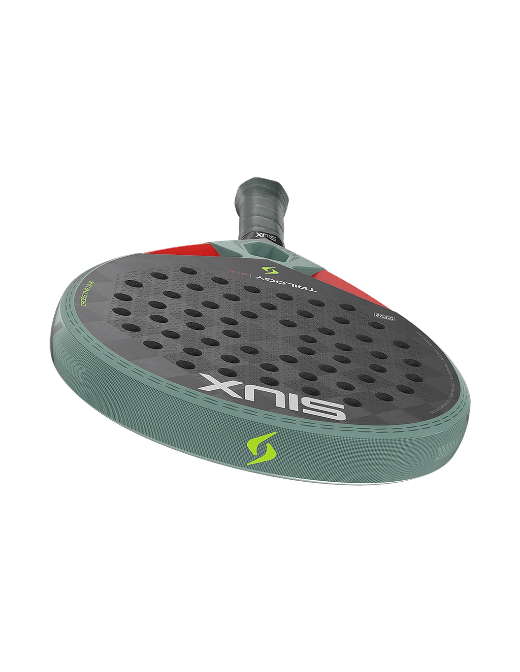 Siux Trilogy Pro 2026 Ash Green Padel Racket - Playing Padel