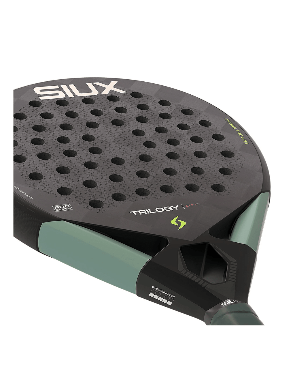 Siux Trilogy Pro 2026 Noir Fog Padel Racket - Playing Padel