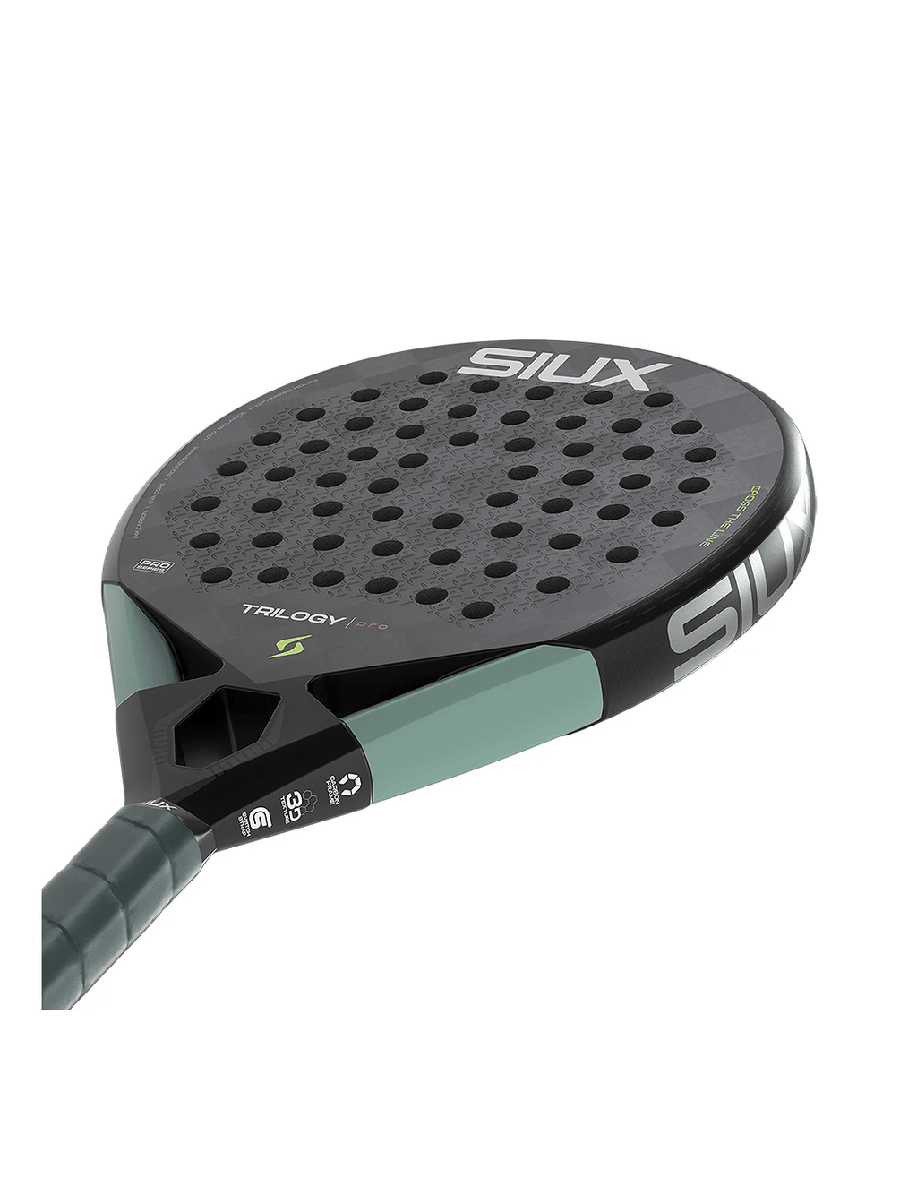 Siux Trilogy Pro 2026 Noir Fog Padel Racket - Playing Padel
