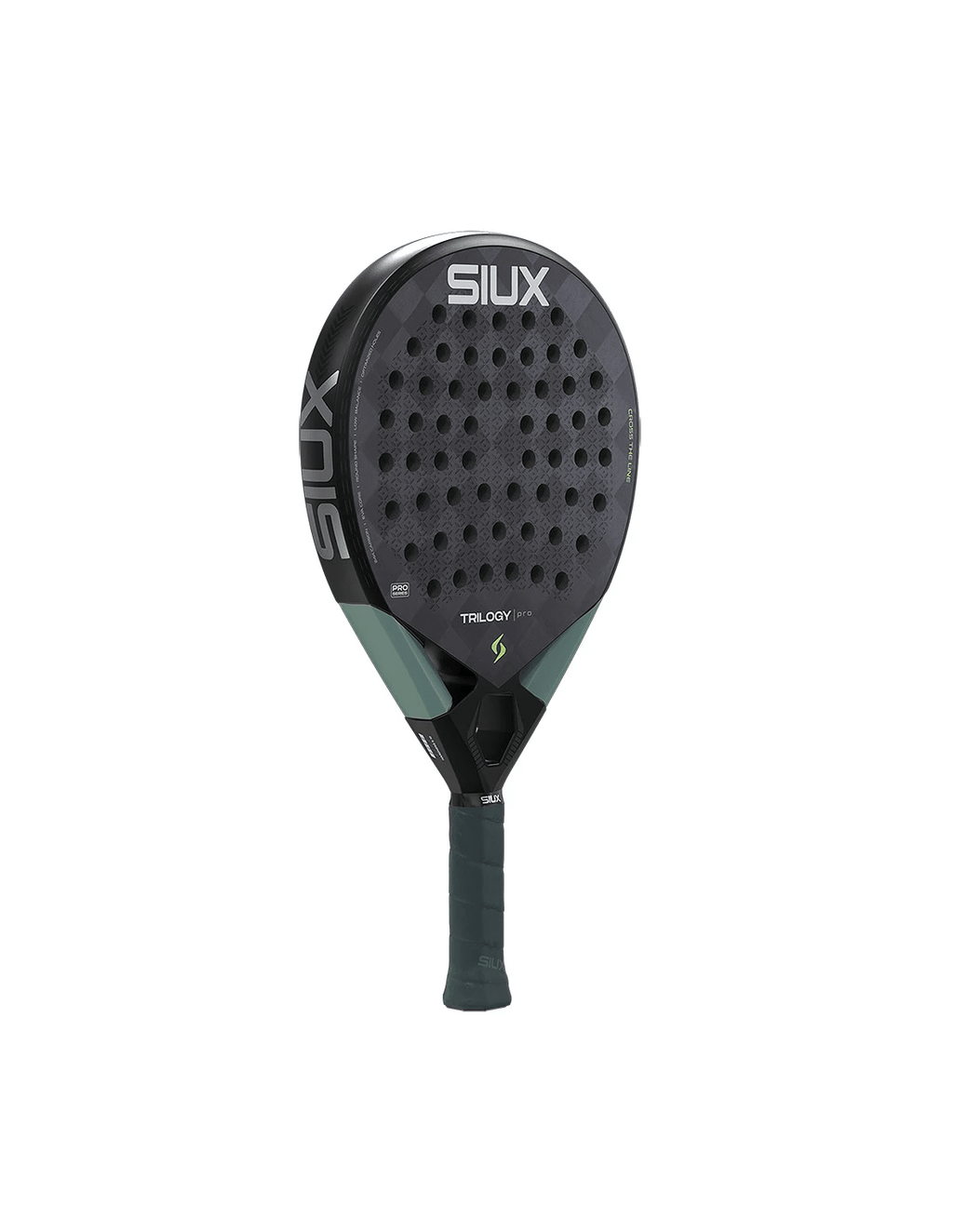 Siux Trilogy Pro 2026 Noir Fog Padel Racket - Playing Padel