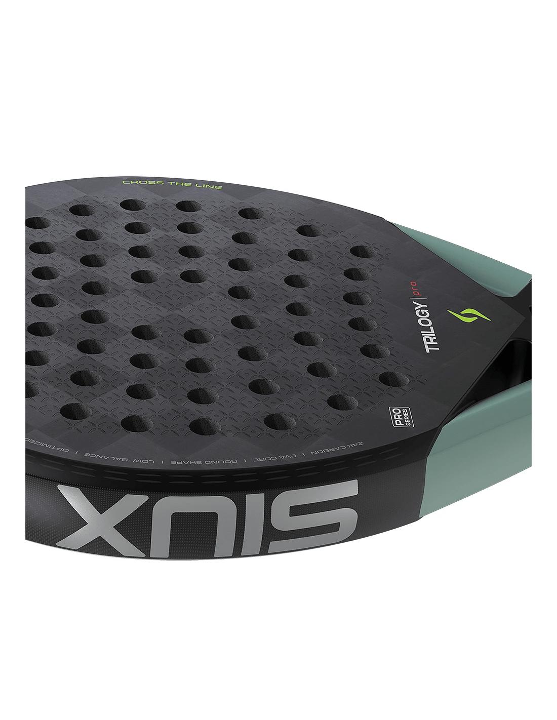 Siux Trilogy Pro 2026 Noir Fog Padel Racket - Playing Padel