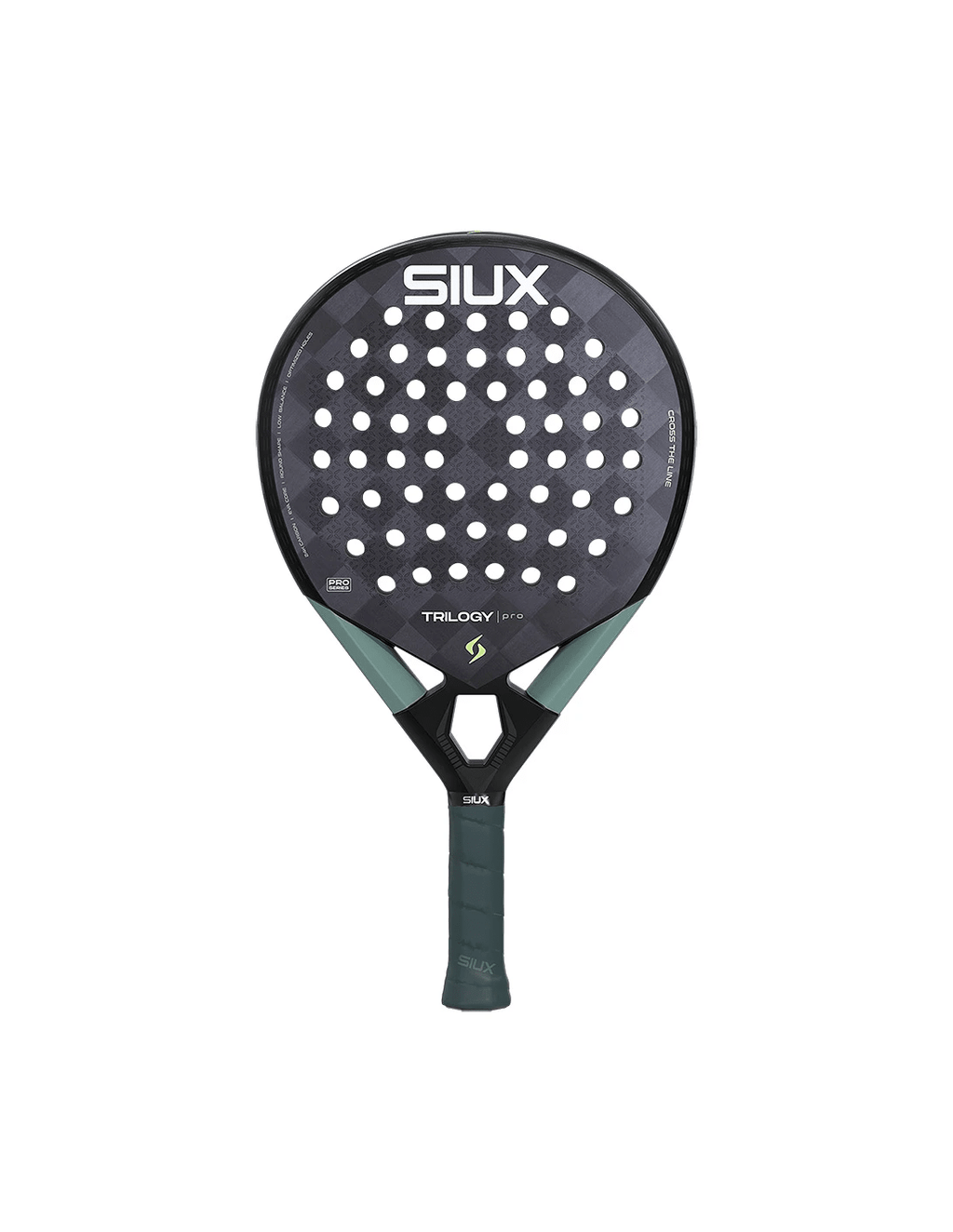 Siux Trilogy Pro 2026 Noir Fog Padel Racket - Playing Padel