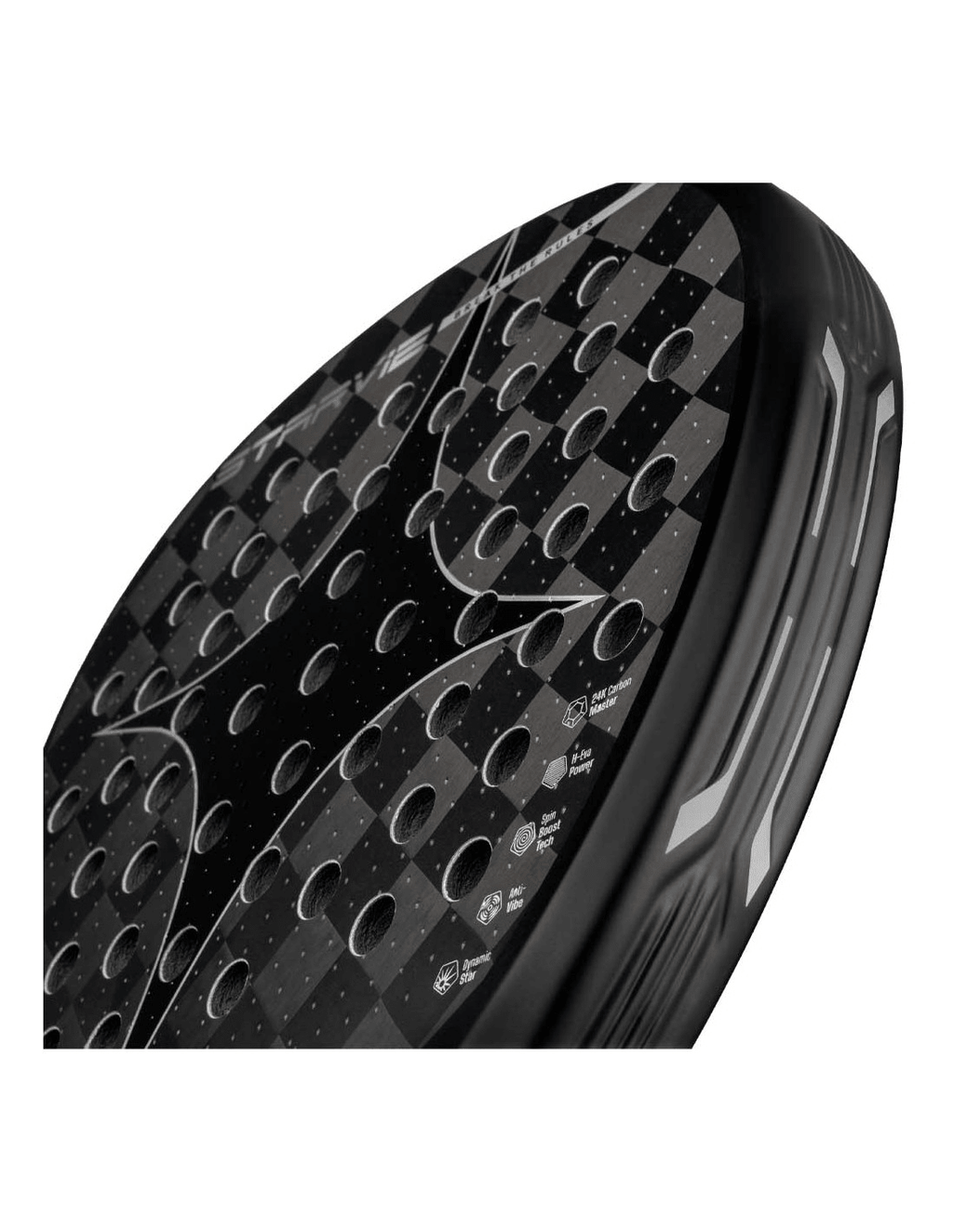 Star Vie Black Titan Padel Racket - Playing Padel