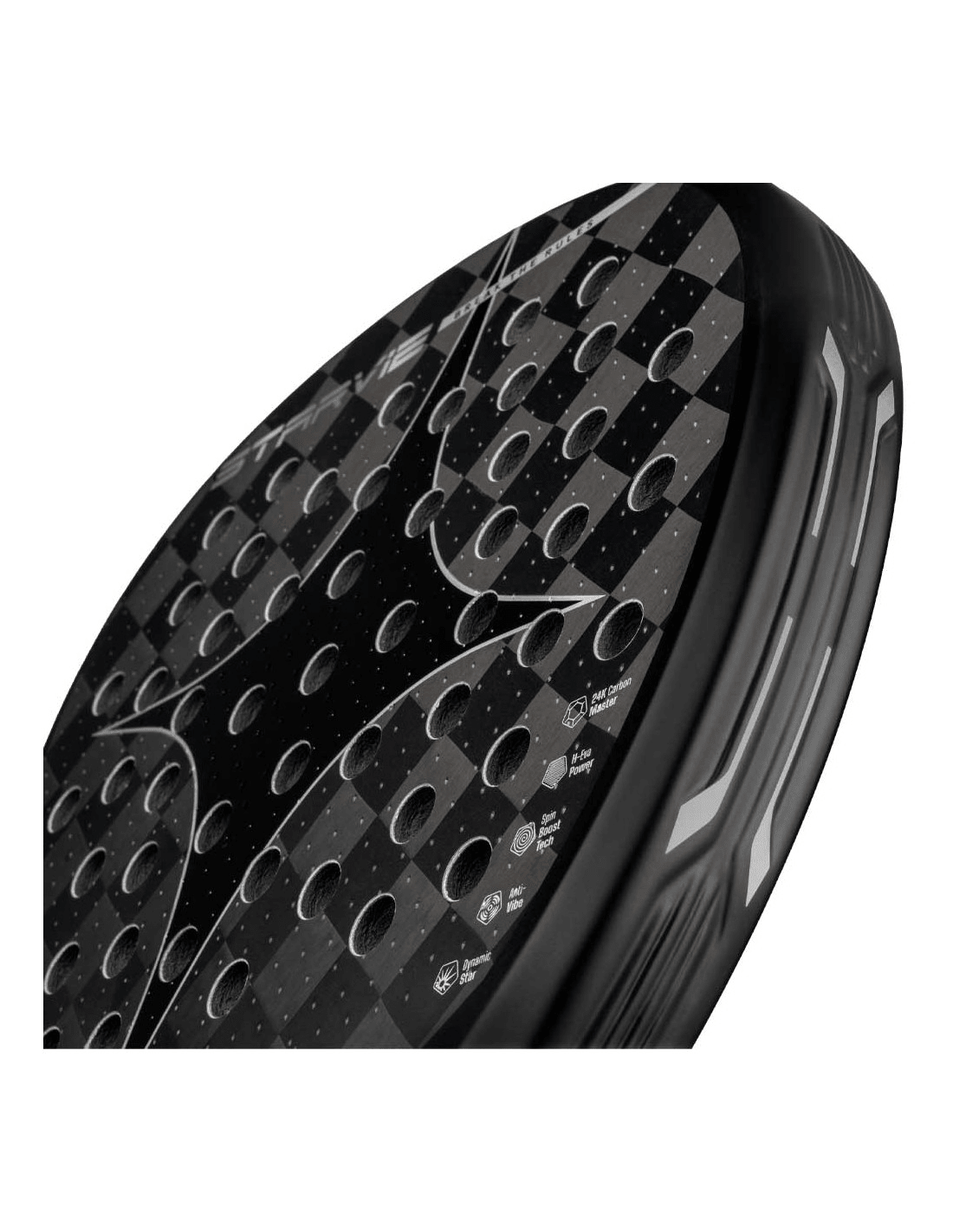 Star Vie Black Titan Padel Racket - Playing Padel