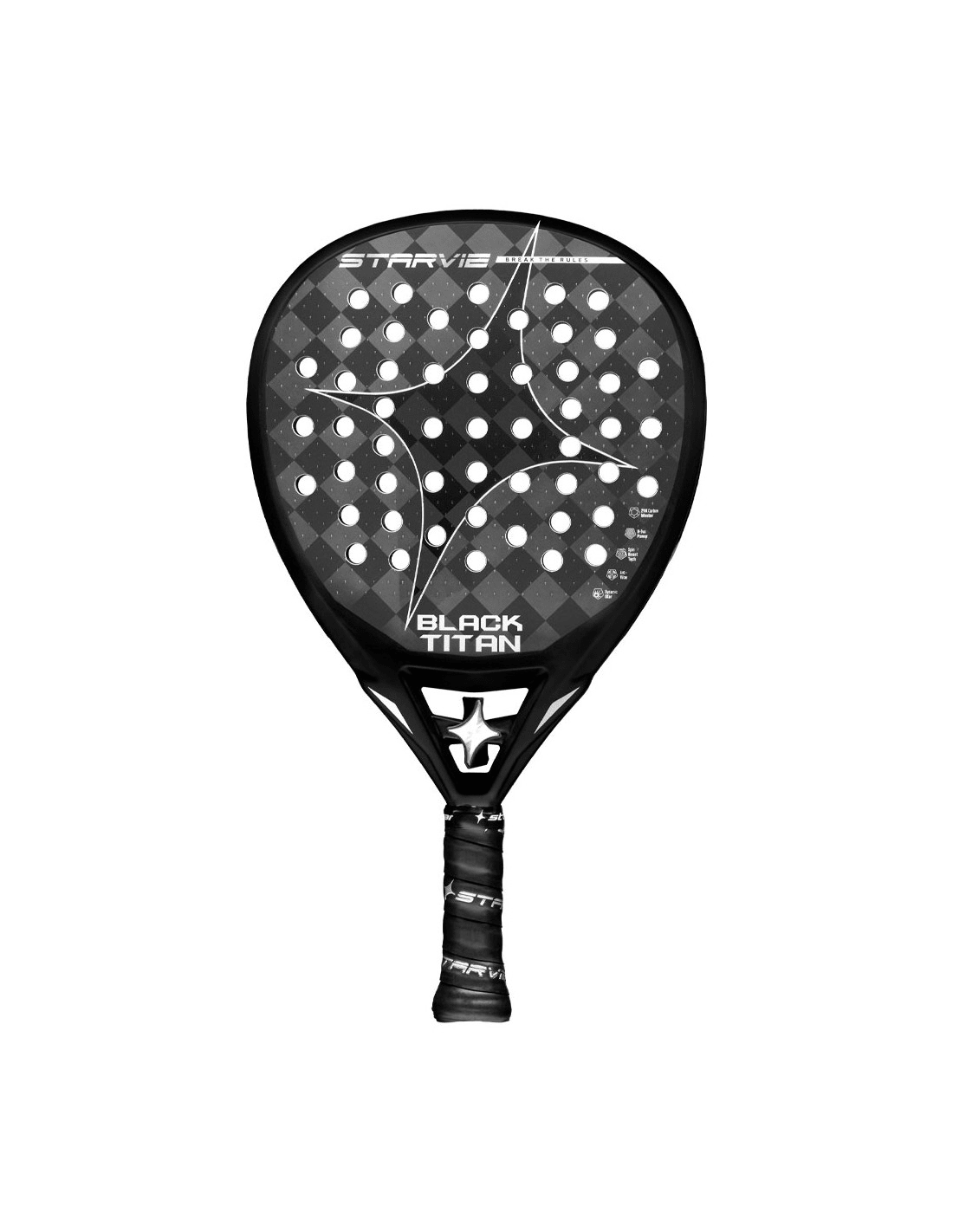Star Vie Black Titan Padel Racket - Playing Padel
