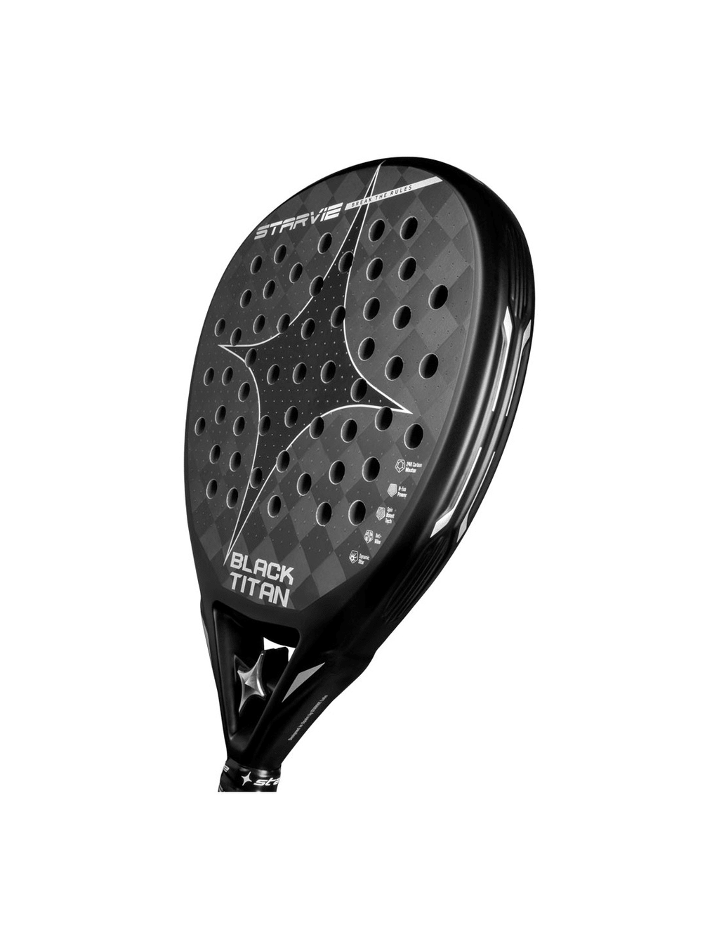 Star Vie Black Titan Padel Racket - Playing Padel