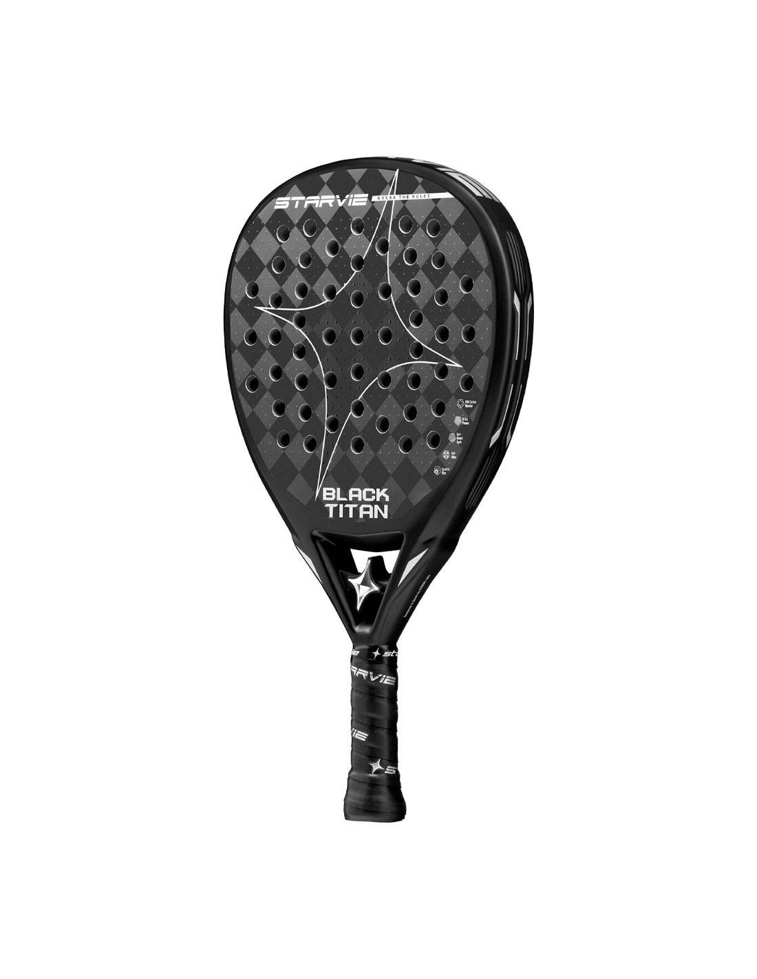 Star Vie Black Titan Padel Racket - Playing Padel
