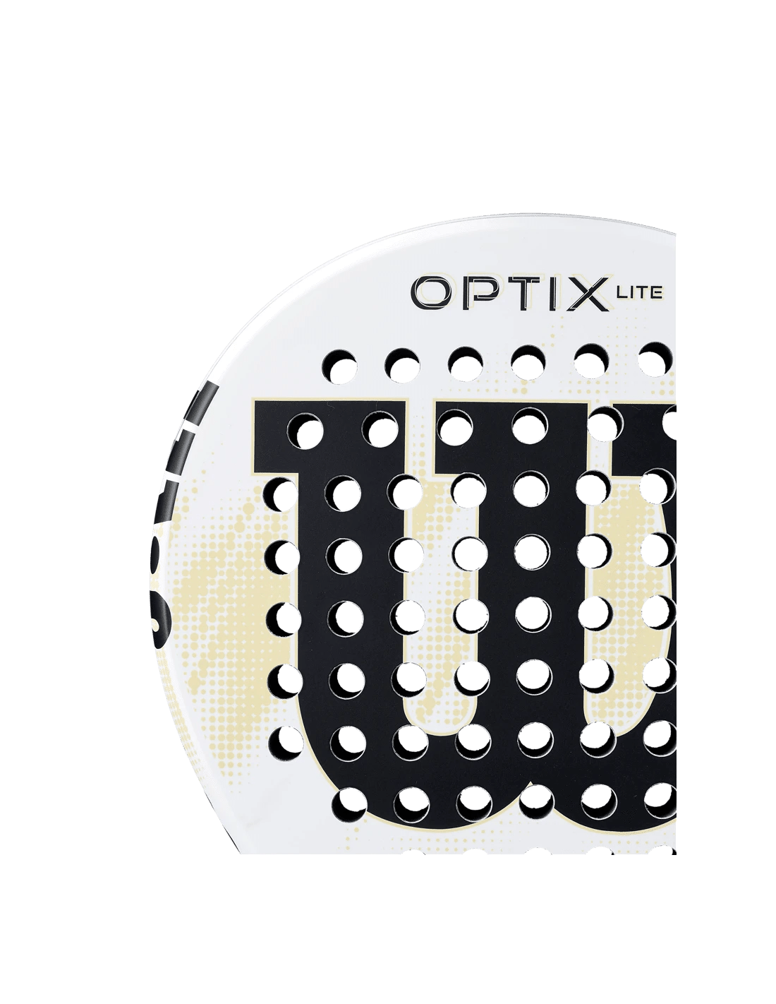 Wilson Optix V2 Lite White Padel Racket - Playing Padel