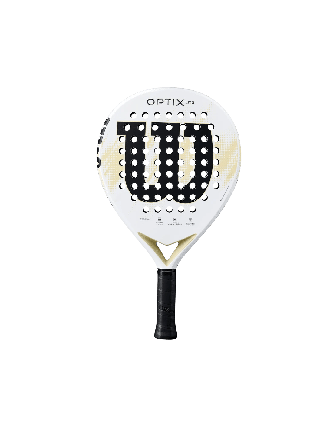 Wilson Optix V2 Lite White Padel Racket - Playing Padel