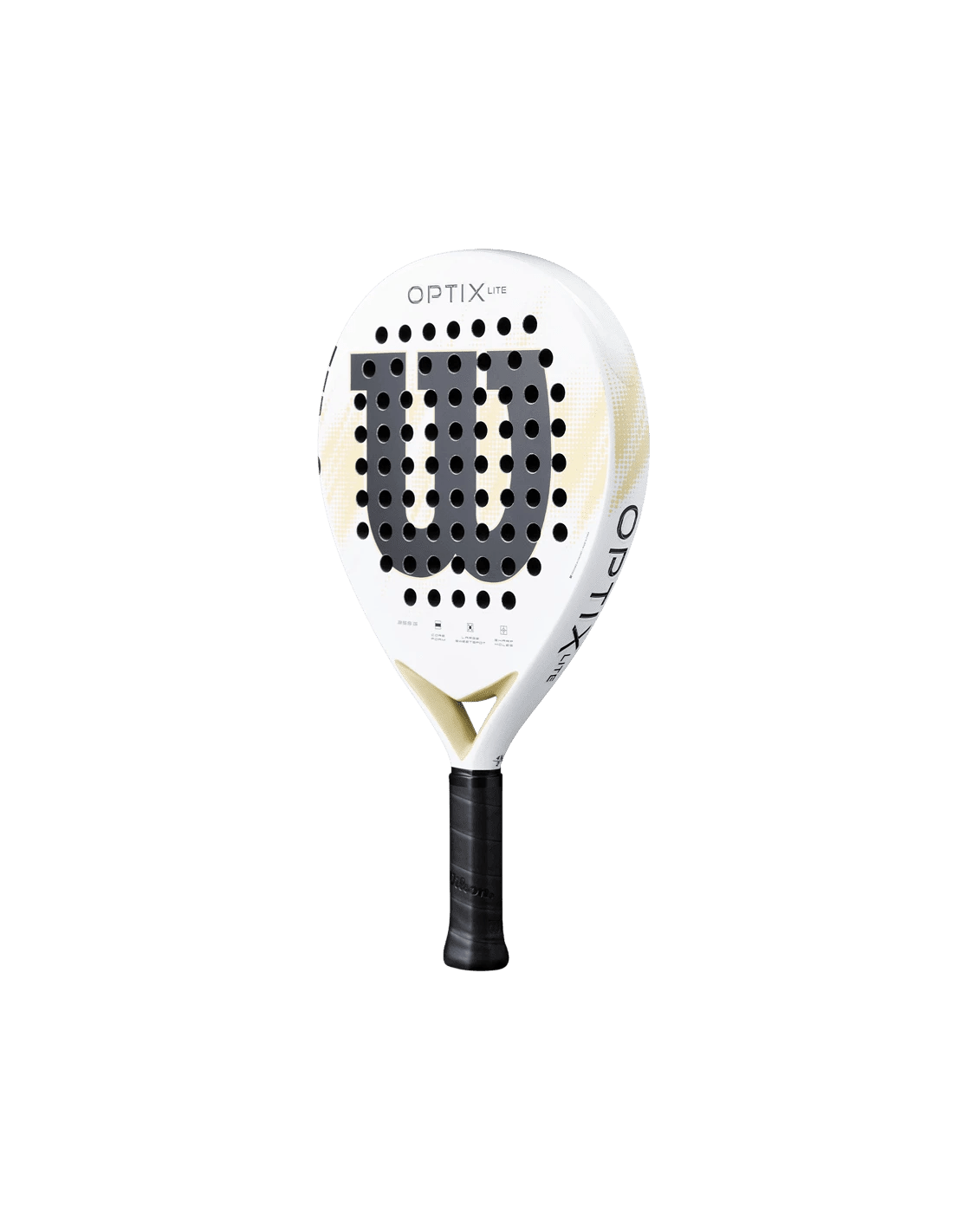 Wilson Optix V2 Lite White Padel Racket - Playing Padel