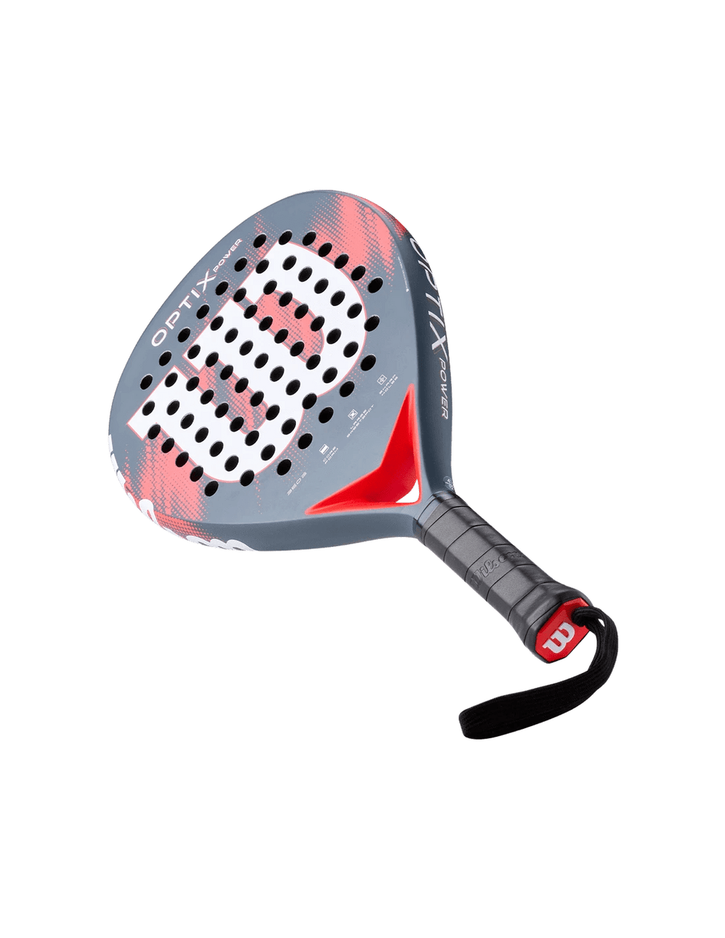 Wilson Optix V2 Power Red Padel Racket - Playing Padel
