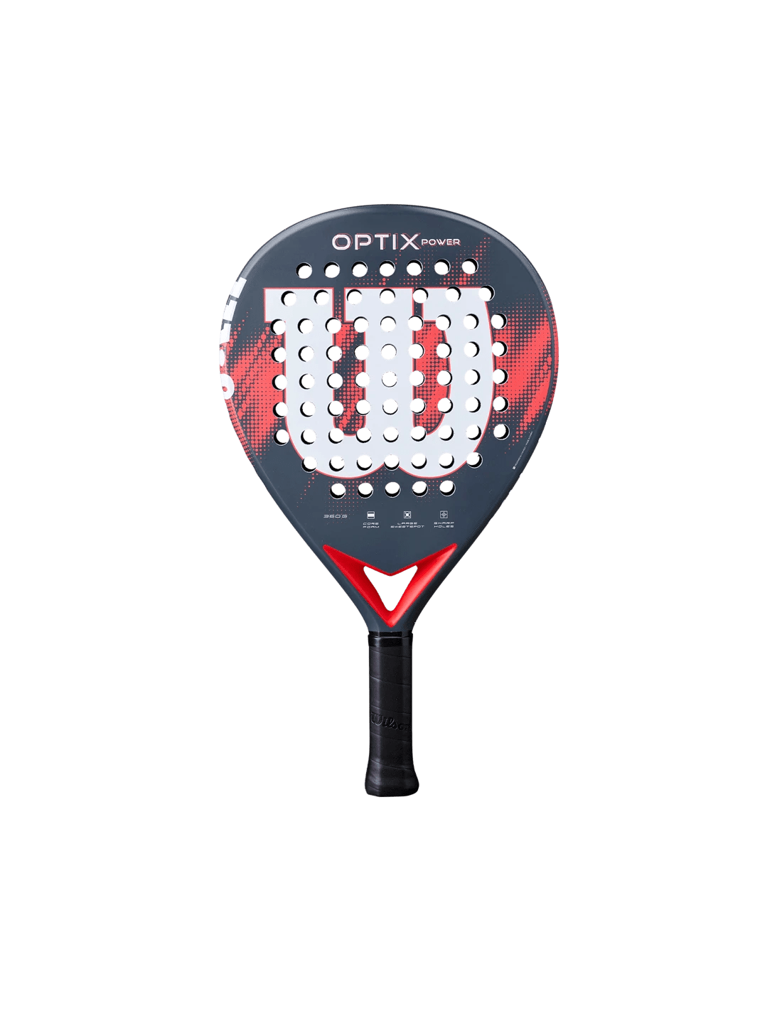 Wilson Optix V2 Power Red Padel Racket - Playing Padel