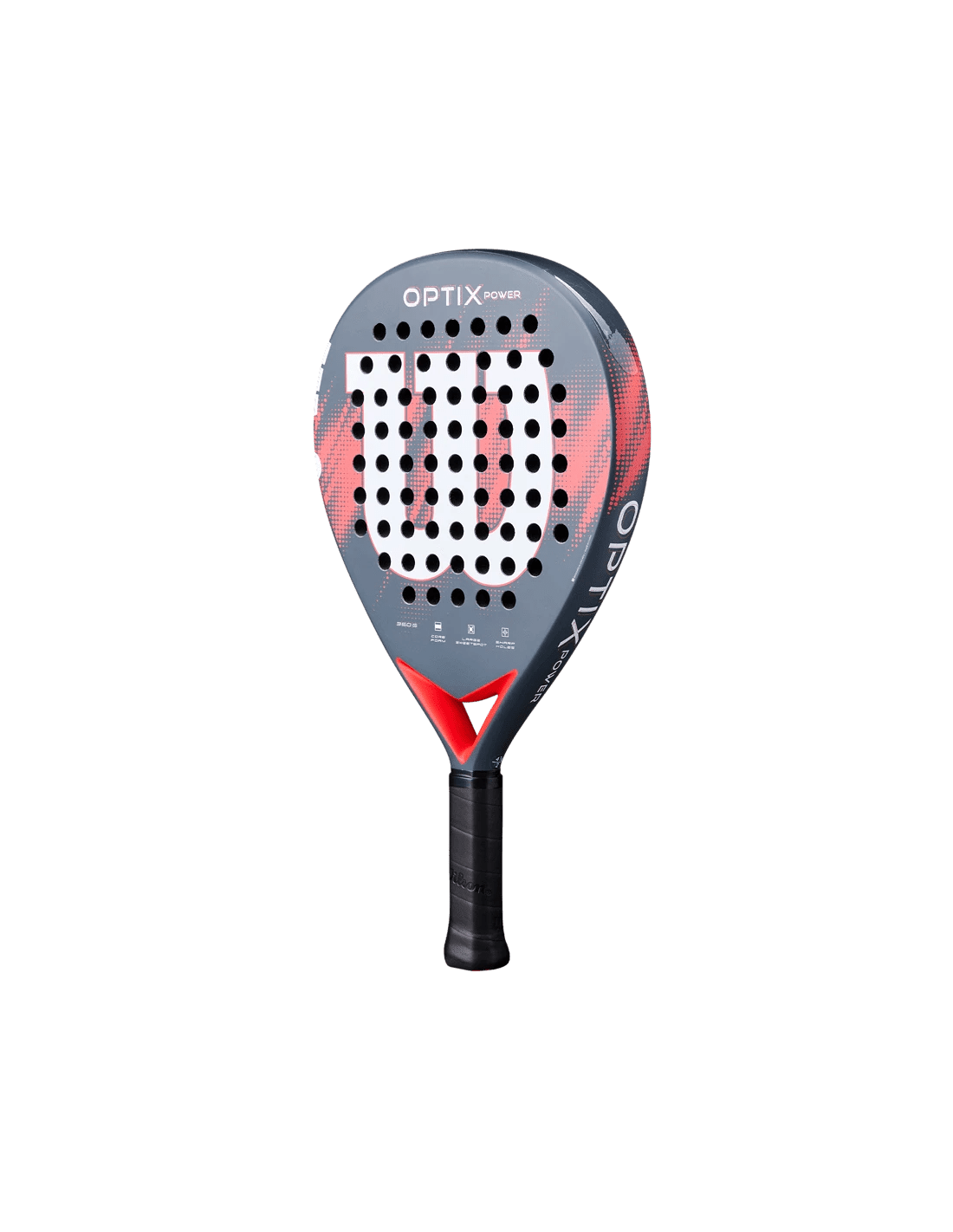 Wilson Optix V2 Power Red Padel Racket - Playing Padel