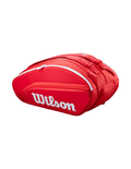 Wilson Paletero Super Tour Red 9 Pack Padel Bag - Playing Padel