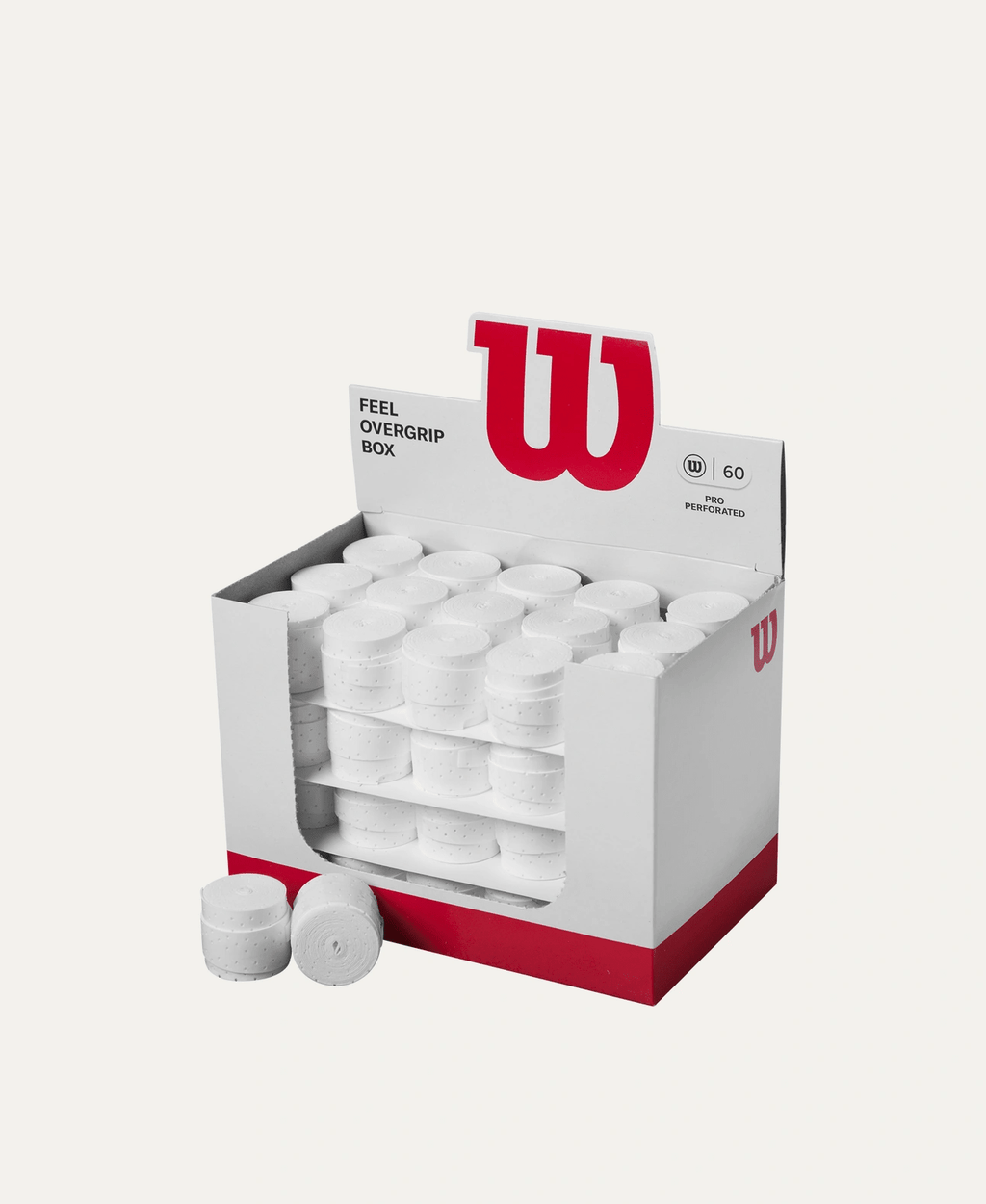 Wilson Perforated Overgrips Padel Grips x 60 - Playing Padel
